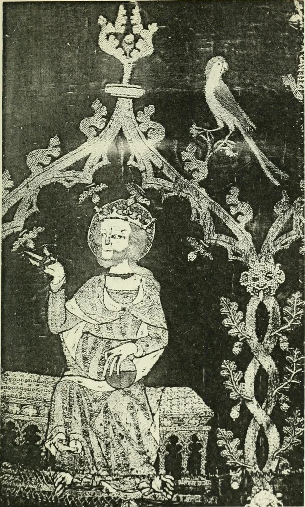An illustration from Embroidery and tapestry weaving : a practical text-book of design and workmanship, 1912, leaf 372