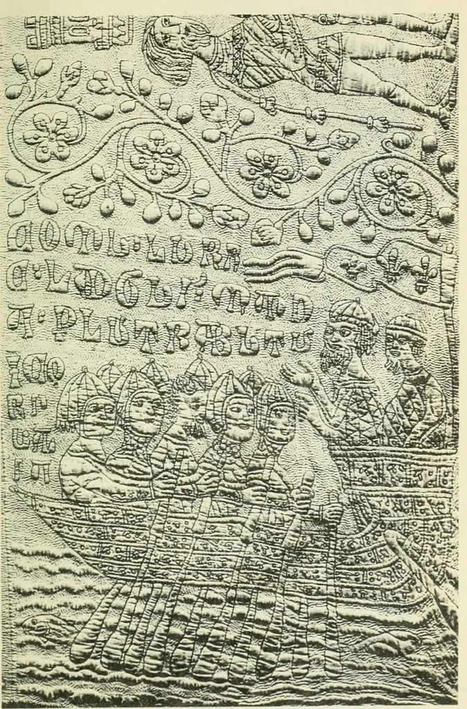 An illustration from Embroidery and tapestry weaving : a practical text-book of design and workmanship, 1912, leaf 376