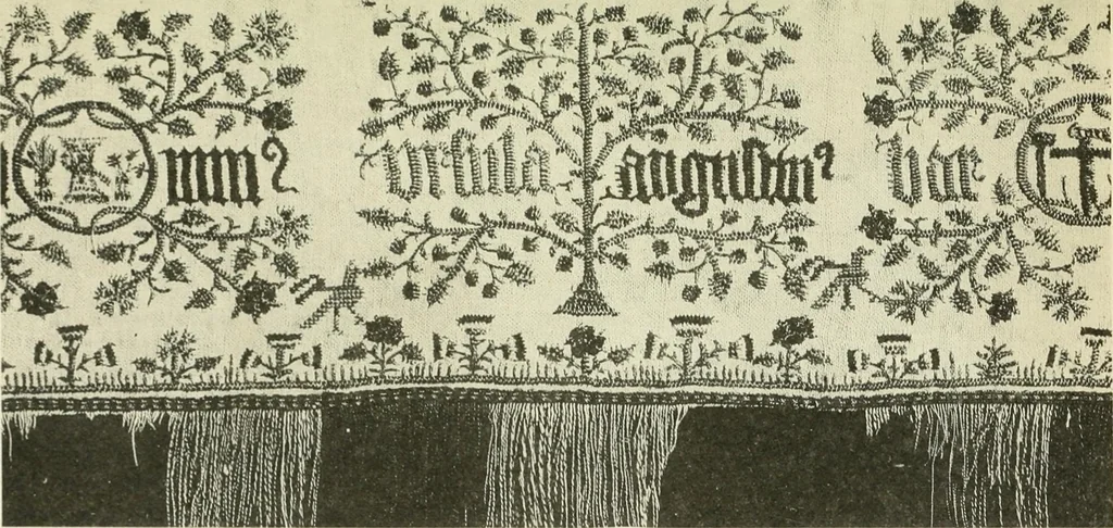 An illustration from Embroidery and tapestry weaving : a practical text-book of design and workmanship, 1912, leaf 378