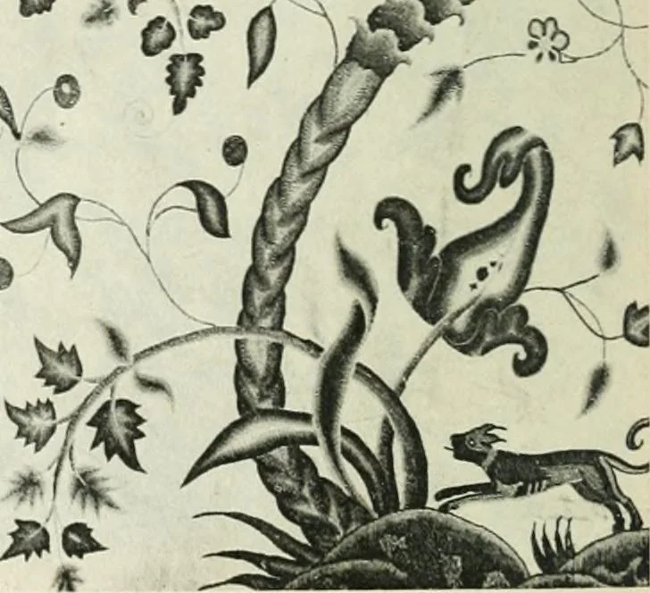 An illustration from Embroidery and tapestry weaving : a practical text-book of design and workmanship, 1912, leaf 387