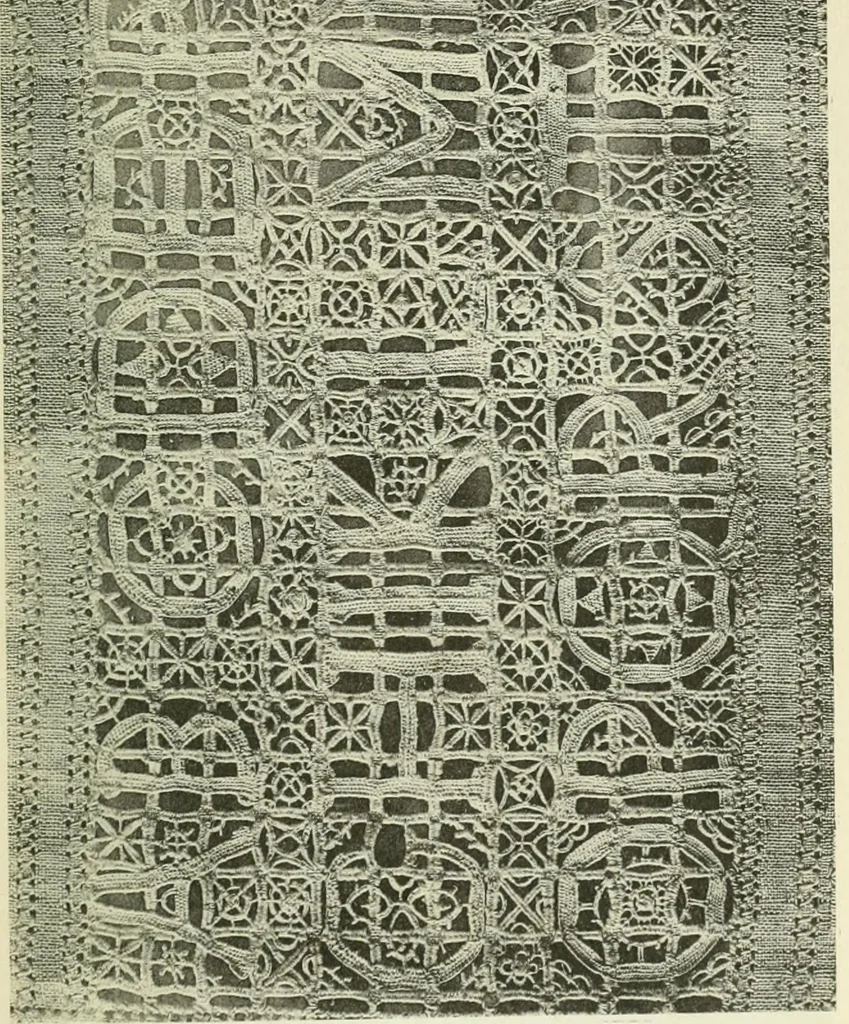 An illustration from Embroidery and tapestry weaving : a practical text-book of design and workmanship, 1912, leaf 388