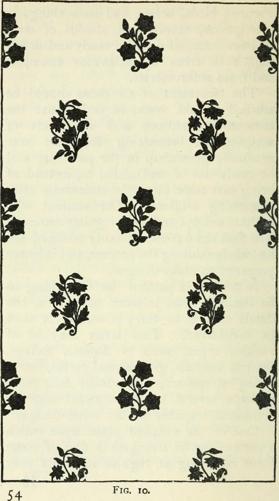 An illustration from Embroidery and tapestry weaving : a practical text-book of design and workmanship, 1912, leaf 57