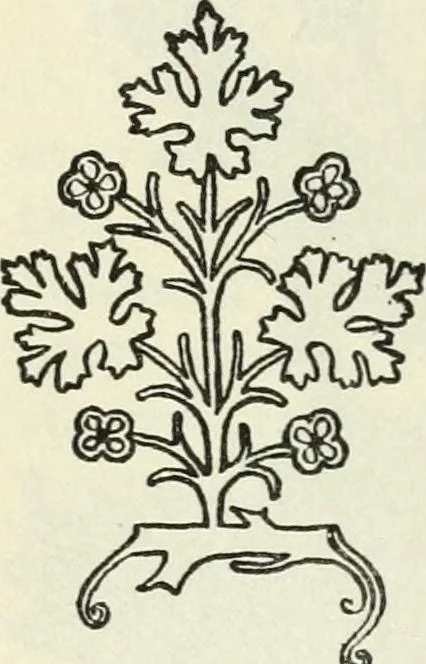 An illustration from Embroidery and tapestry weaving : a practical text-book of design and workmanship, 1912, leaf 61