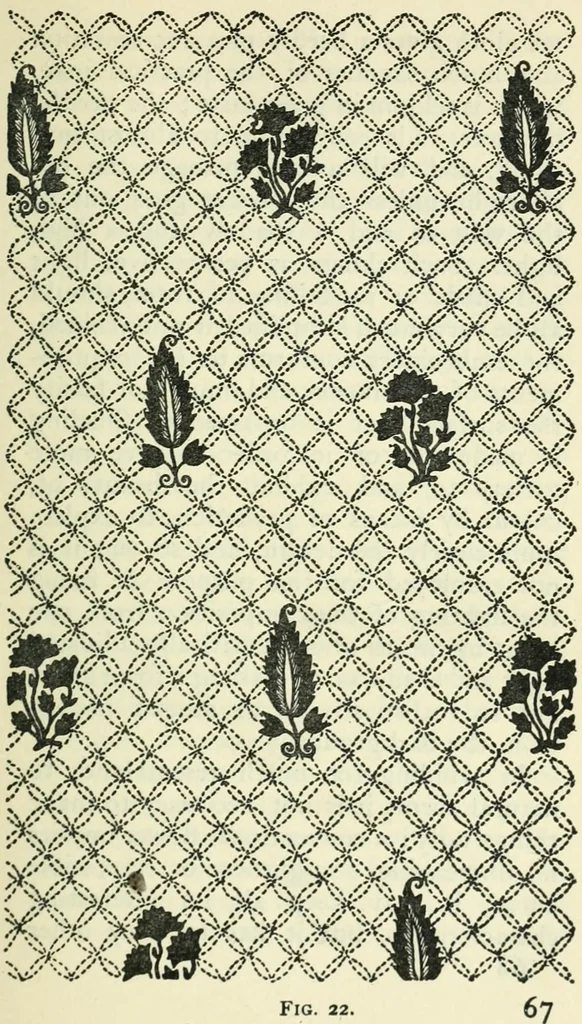 An illustration from Embroidery and tapestry weaving : a practical text-book of design and workmanship, 1912, leaf 70
