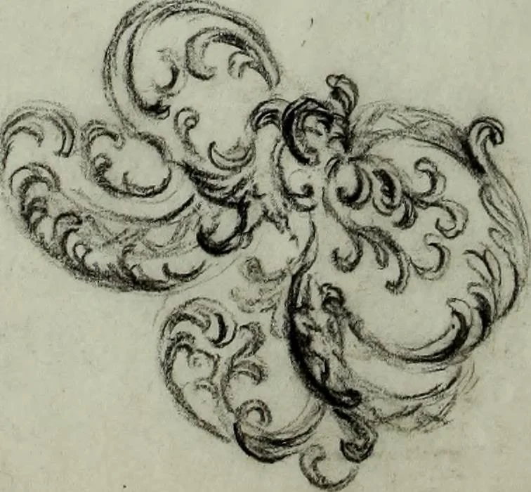 An illustration from [Embroidery and textile designs, 1875, leaf 216