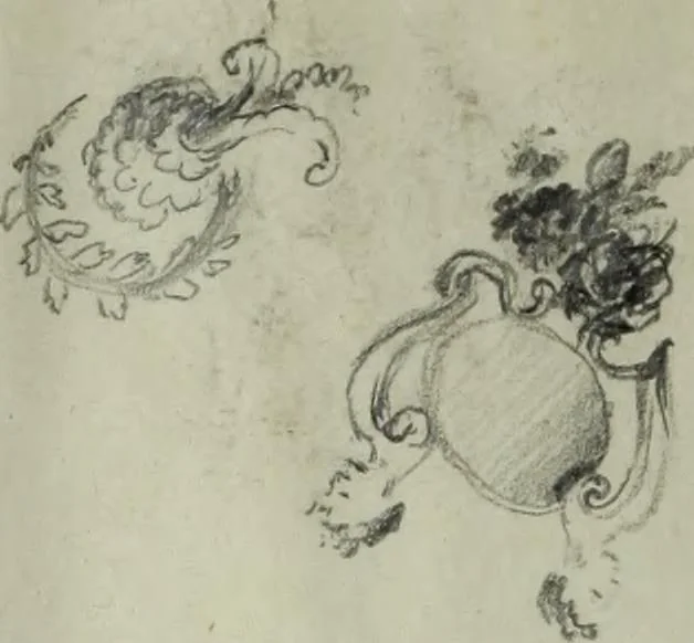 An illustration from [Embroidery and textile designs, 1875, leaf 228