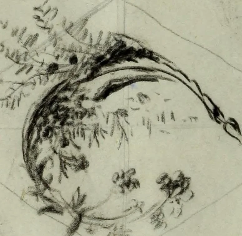 An illustration from [Embroidery and textile designs, 1875, leaf 228