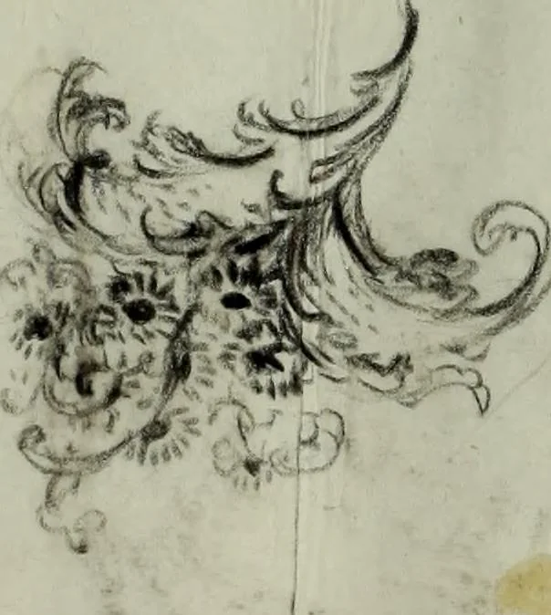 An illustration from [Embroidery and textile designs, 1875, leaf 232