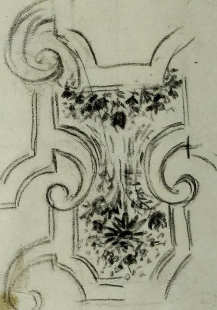 An illustration from [Embroidery and textile designs, 1875, leaf 232