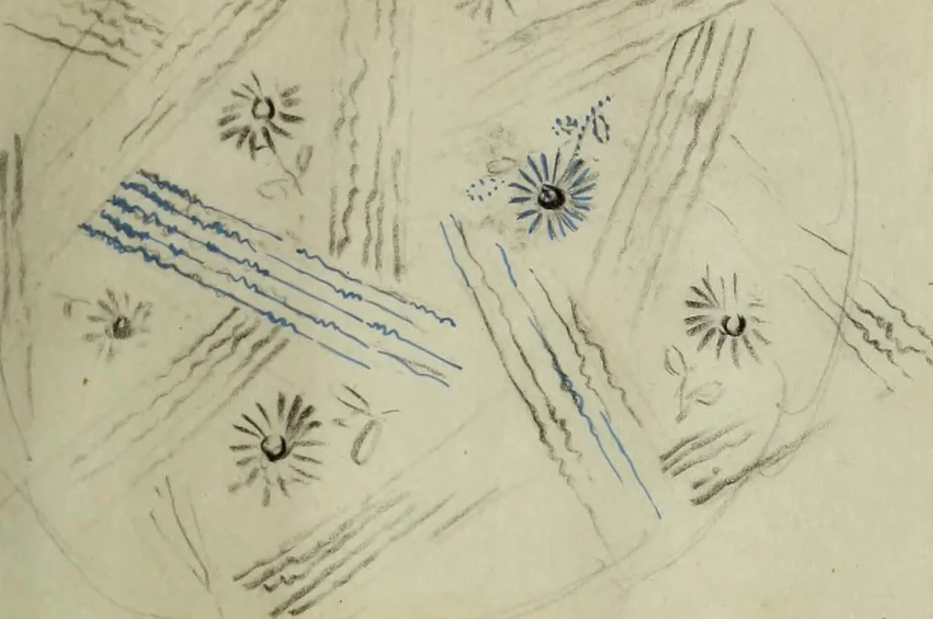 An illustration from [Embroidery and textile designs, 1875, leaf 249