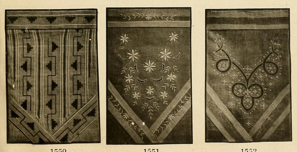 An illustration from Embroidery work of every description., 1910, leaf 15