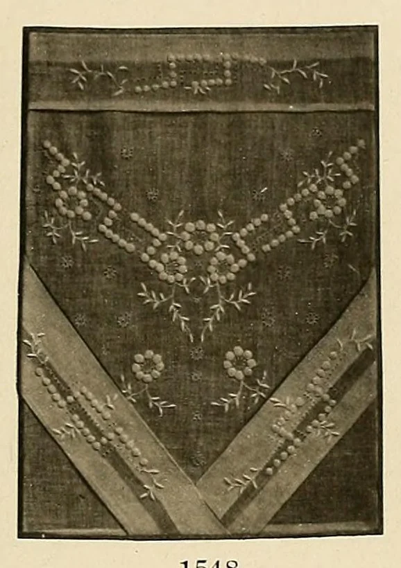 An illustration from Embroidery work of every description., 1910, leaf 15