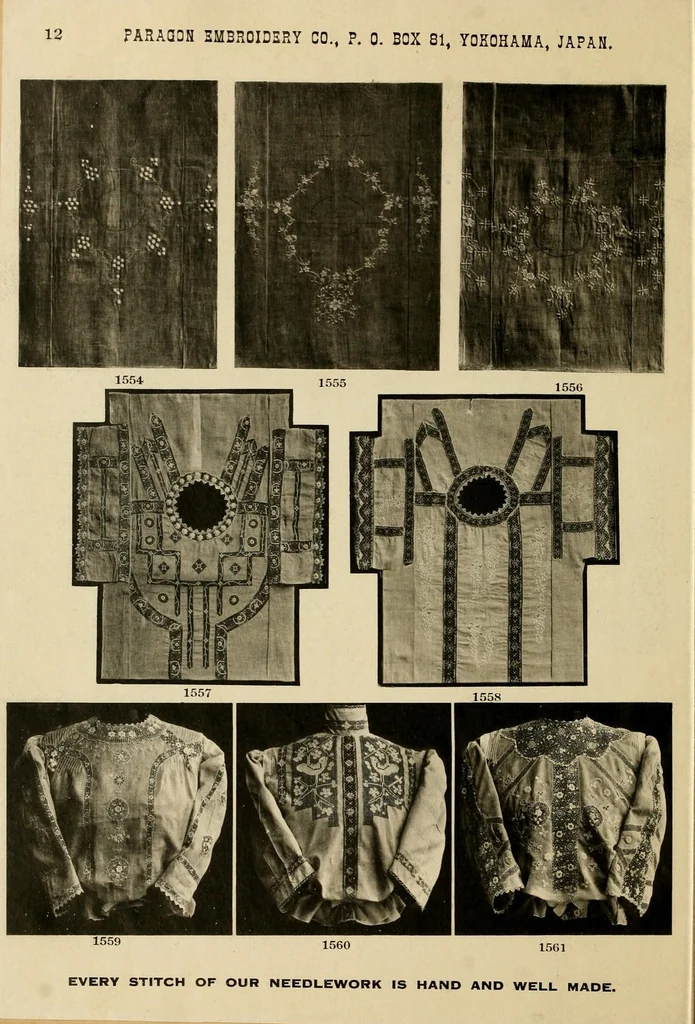 An illustration from Embroidery work of every description., 1910, leaf 16