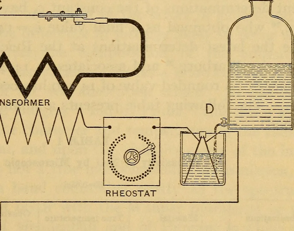 An illustration from The emissivity of metals and oxides. I. Nickel Oxide (NiO) in the range 600° to 1300° C, 1914, leaf 5