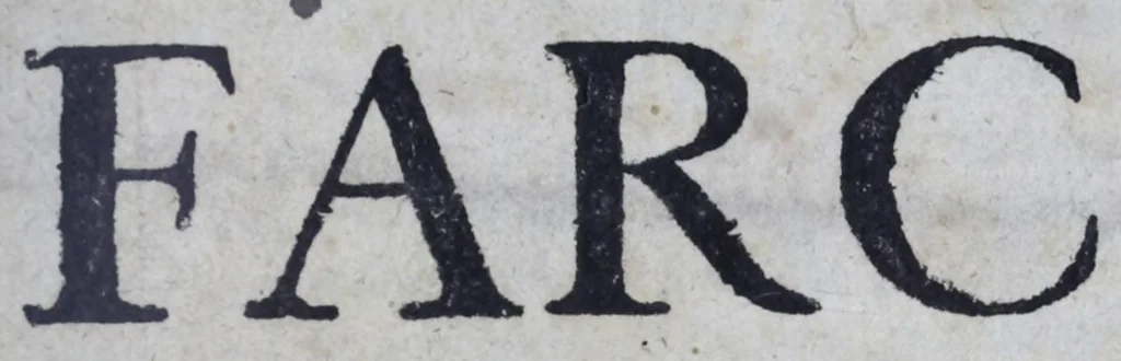 An illustration from The emperor of the moon : a farce as it is acted by Their Majesties Servants at the Queens Theatre, 1687, leaf 7