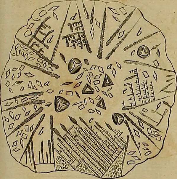 An illustration from Employment for the microscope : in two parts, 1764, leaf 213