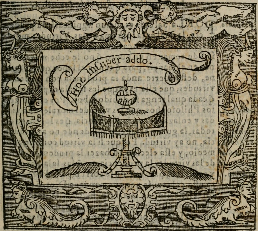 An illustration from Empresas espirituales y morales ..., 1613, leaf 110