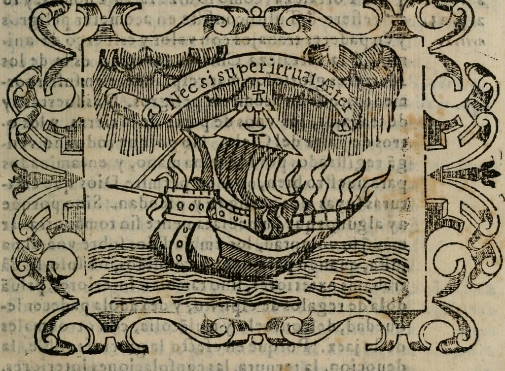 An illustration from Empresas espirituales y morales ..., 1613, leaf 114