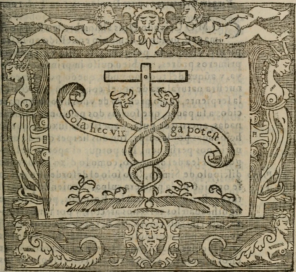 An illustration from Empresas espirituales y morales ..., 1613, leaf 122