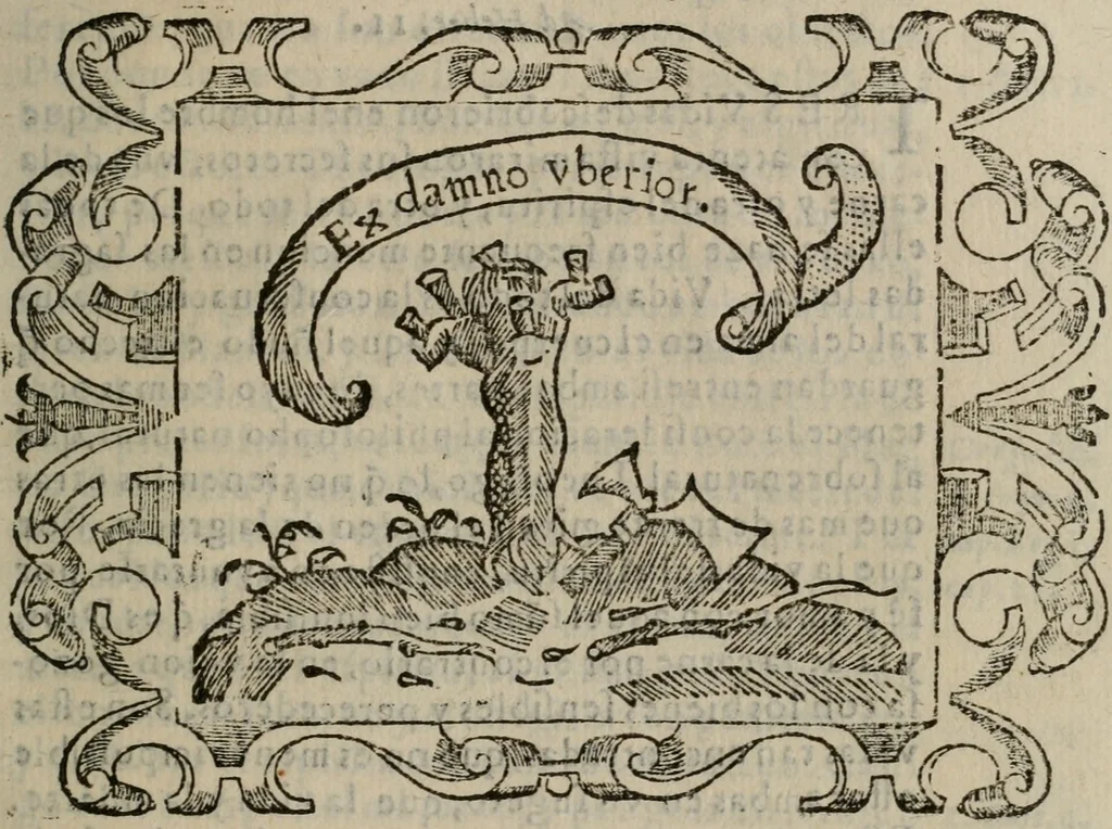 An illustration from Empresas espirituales y morales ..., 1613, leaf 130