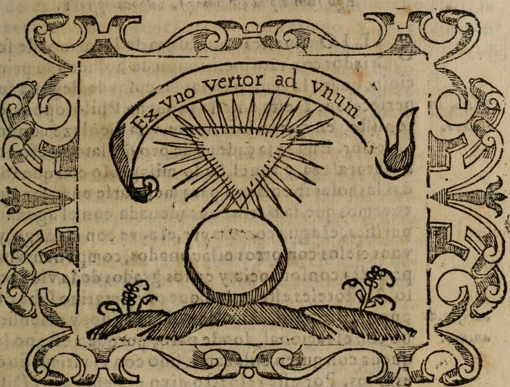 An illustration from Empresas espirituales y morales ..., 1613, leaf 146