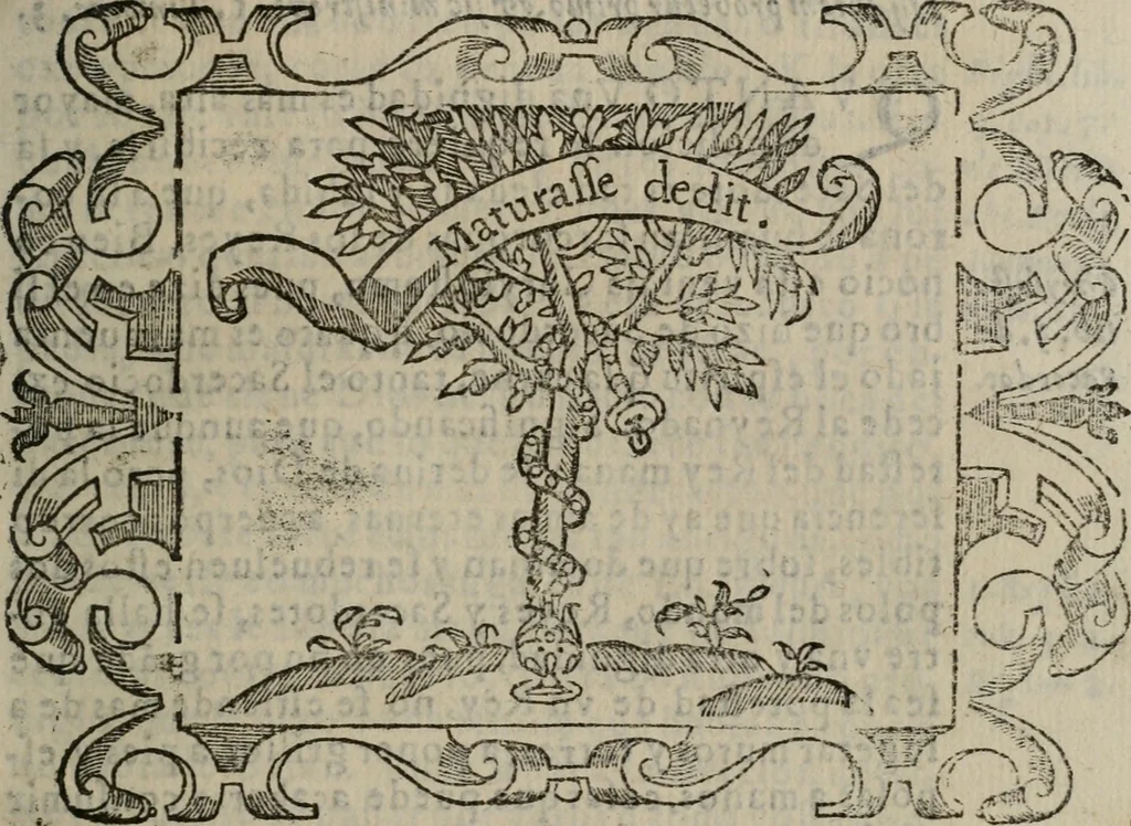 An illustration from Empresas espirituales y morales ..., 1613, leaf 150