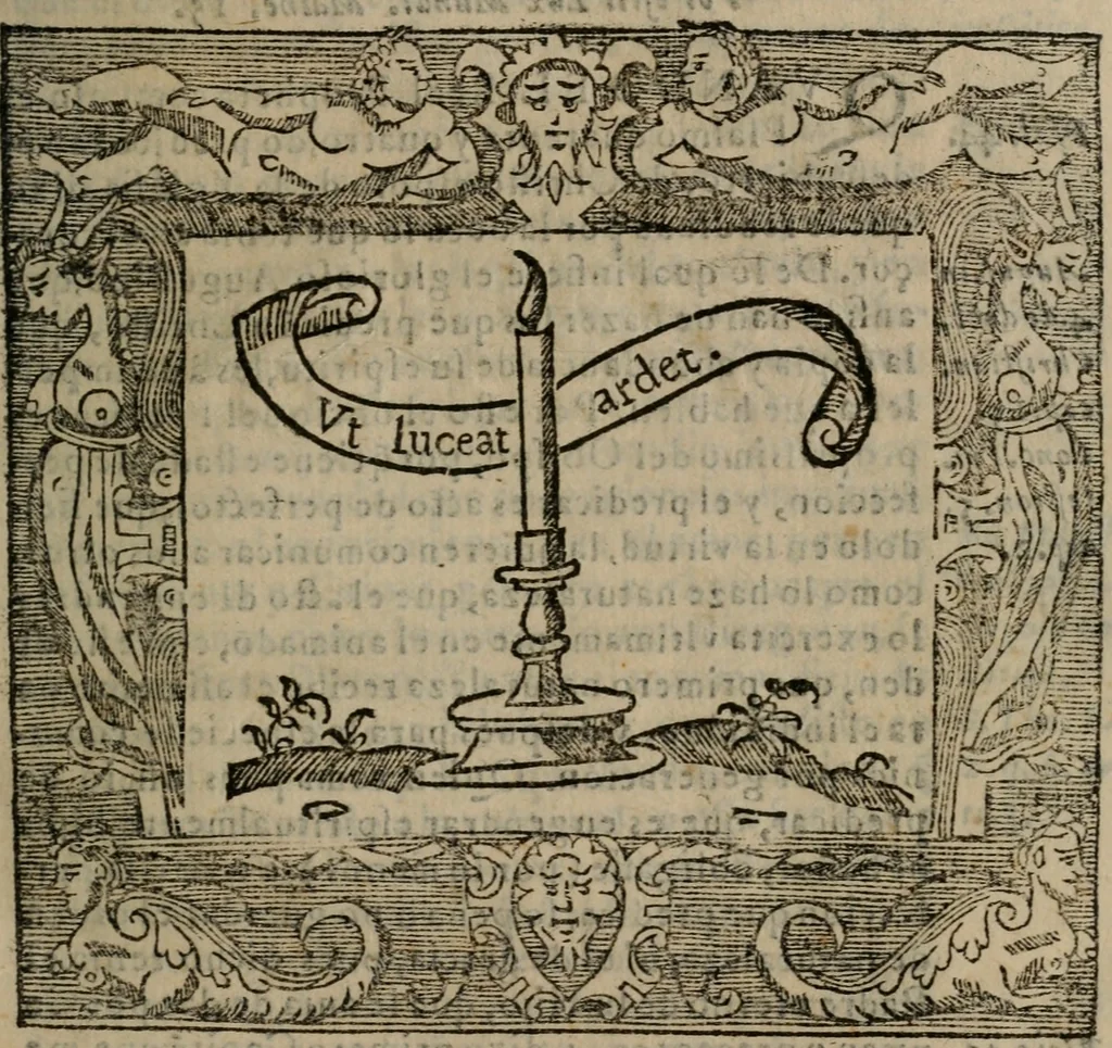 An illustration from Empresas espirituales y morales ..., 1613, leaf 154