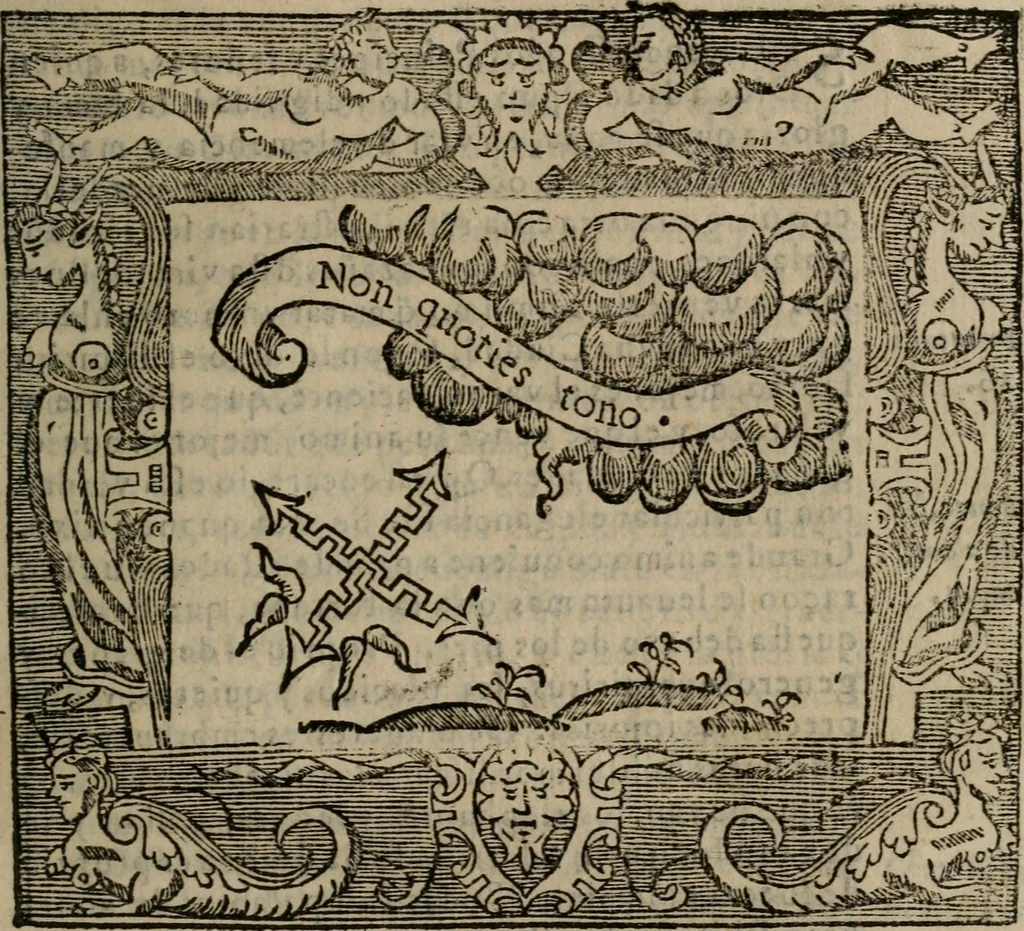 An illustration from Empresas espirituales y morales ..., 1613, leaf 160