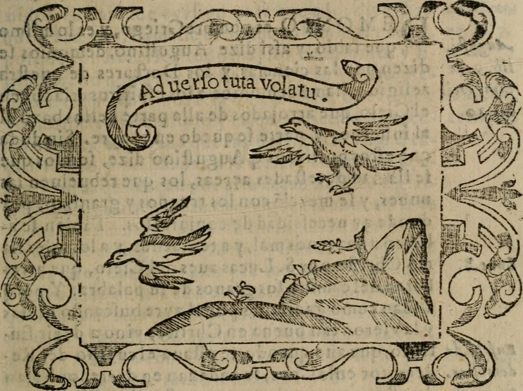 An illustration from Empresas espirituales y morales ..., 1613, leaf 164