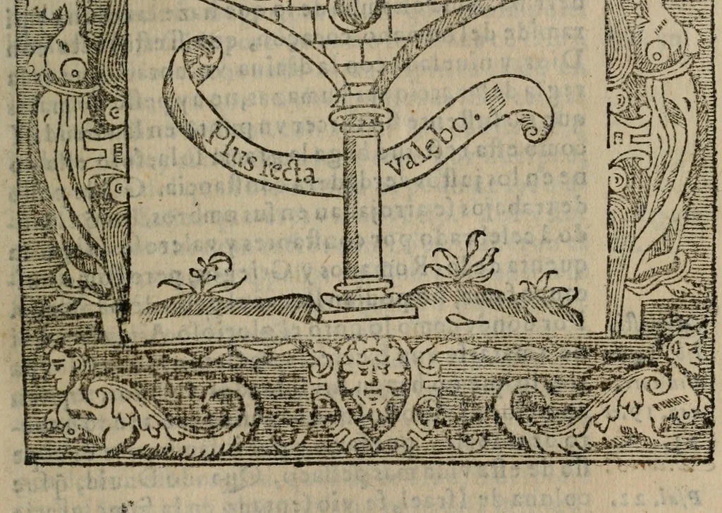 An illustration from Empresas espirituales y morales ..., 1613, leaf 176