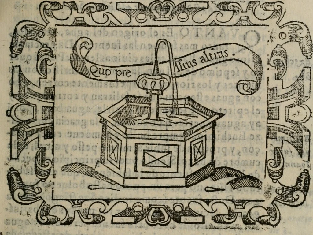 An illustration from Empresas espirituales y morales ..., 1613, leaf 188