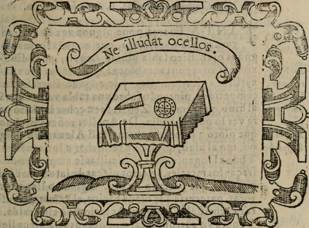 An illustration from Empresas espirituales y morales ..., 1613, leaf 196