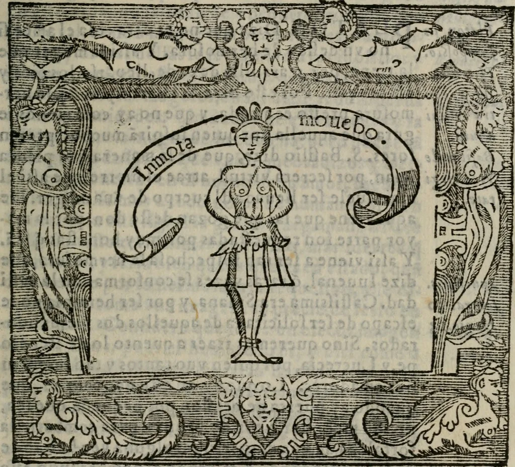 An illustration from Empresas espirituales y morales ..., 1613, leaf 220