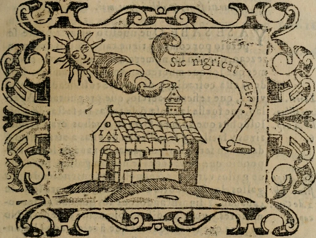An illustration from Empresas espirituales y morales ..., 1613, leaf 268