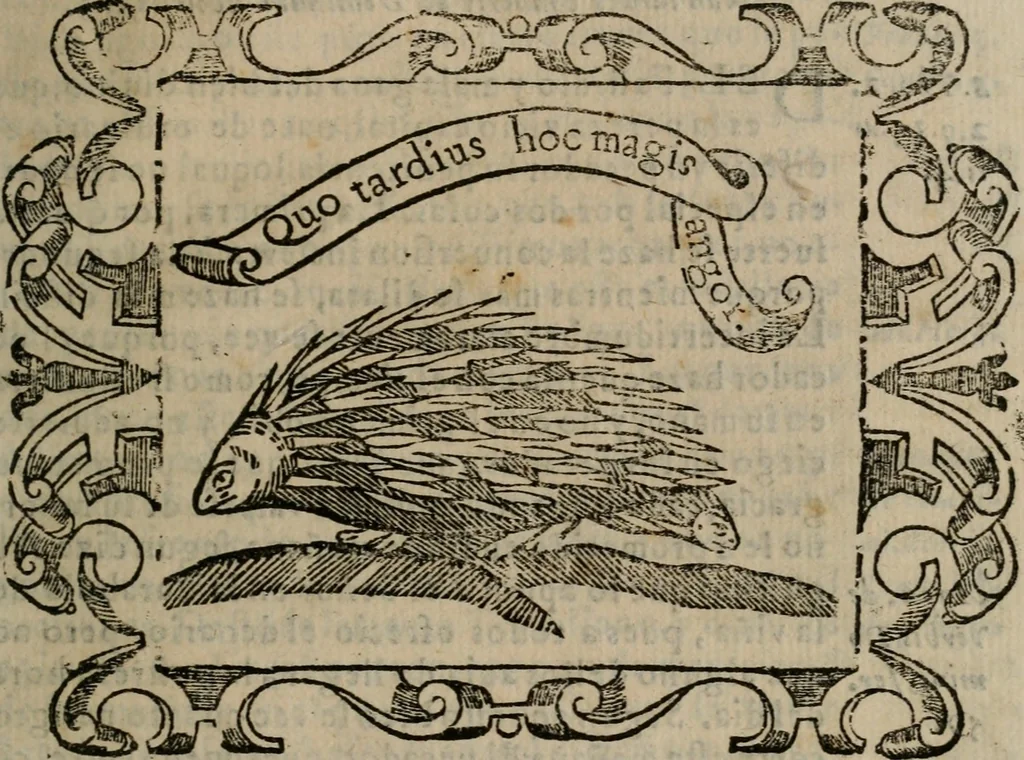 An illustration from Empresas espirituales y morales ..., 1613, leaf 276