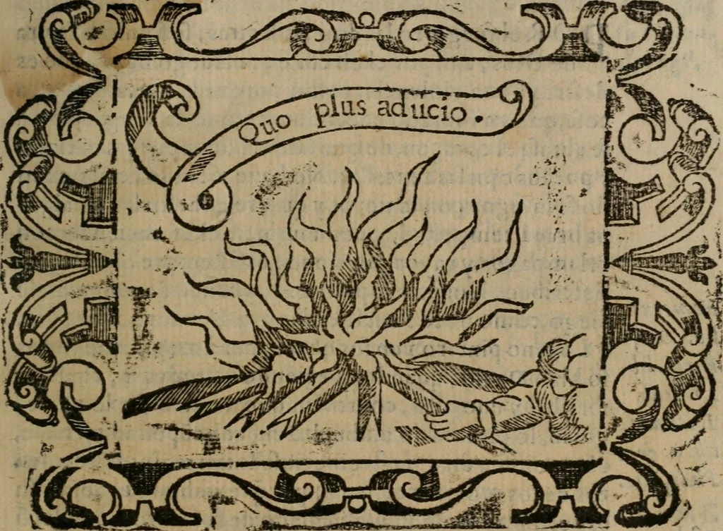 An illustration from Empresas espirituales y morales ..., 1613, leaf 280