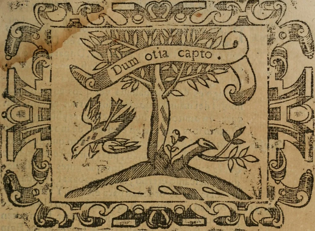 An illustration from Empresas espirituales y morales ..., 1613, leaf 284