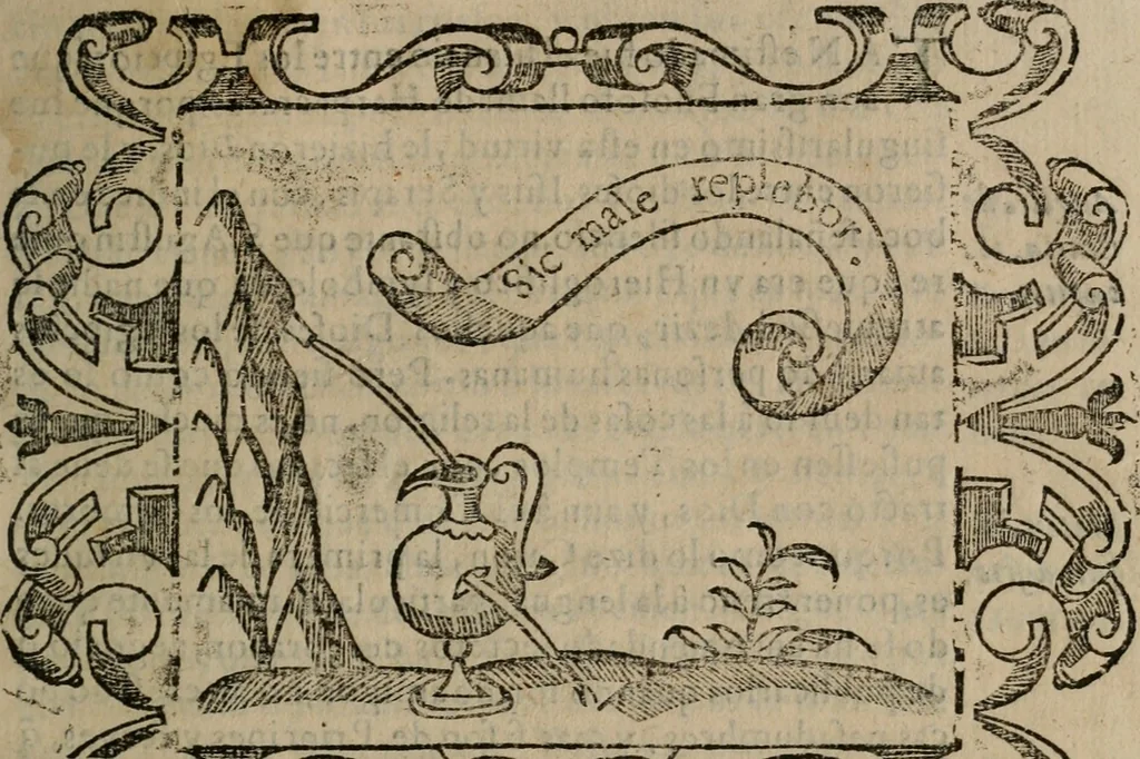 An illustration from Empresas espirituales y morales ..., 1613, leaf 304