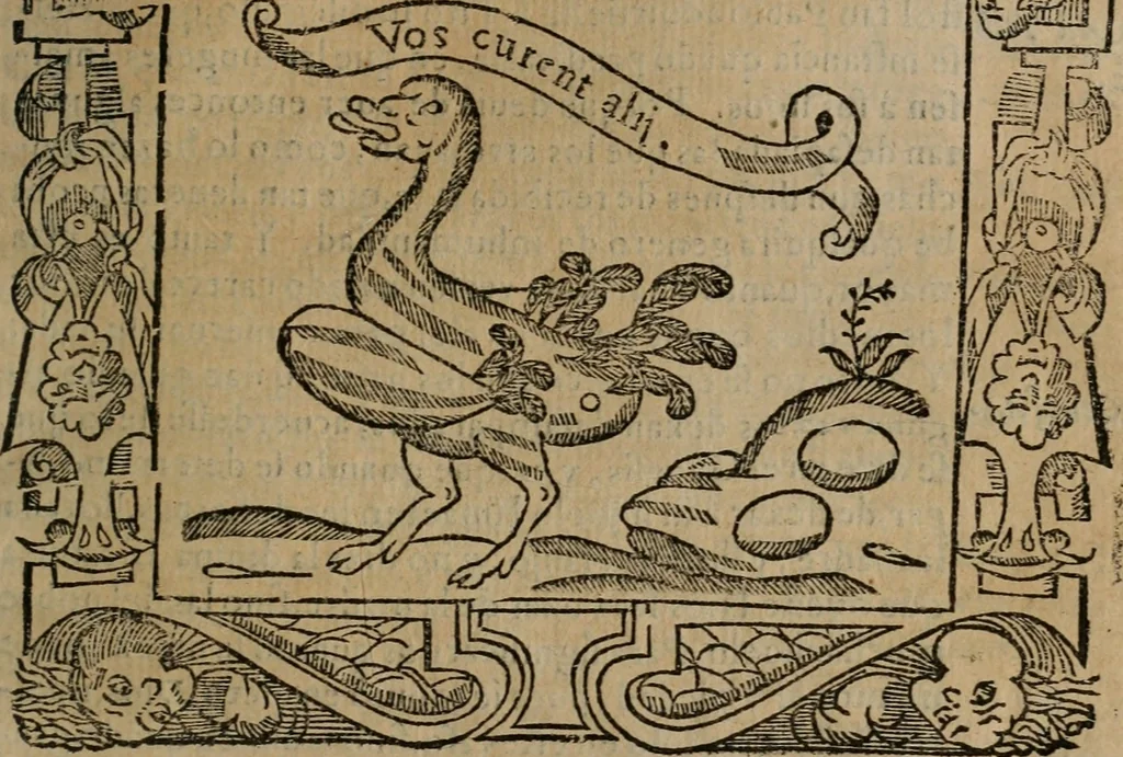 An illustration from Empresas espirituales y morales ..., 1613, leaf 308