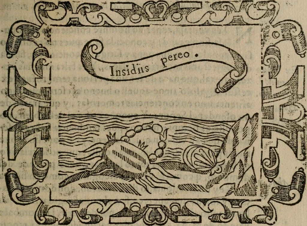 An illustration from Empresas espirituales y morales ..., 1613, leaf 316