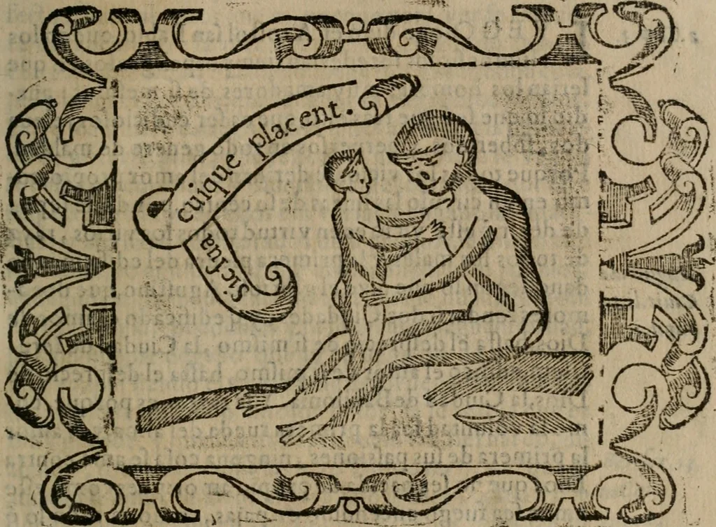 An illustration from Empresas espirituales y morales ..., 1613, leaf 324