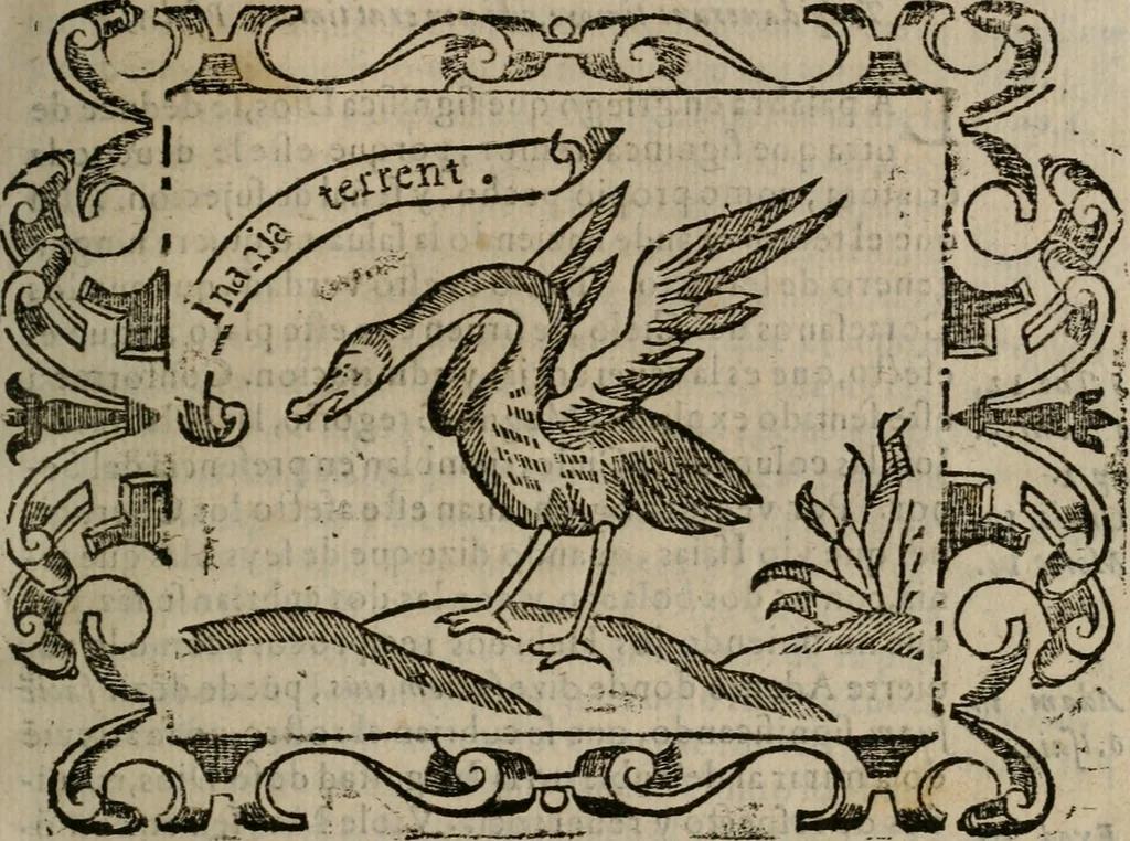 An illustration from Empresas espirituales y morales ..., 1613, leaf 344