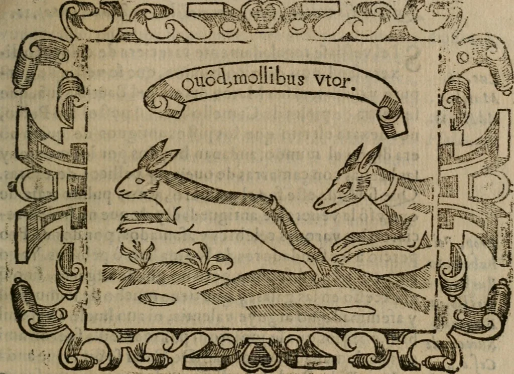 An illustration from Empresas espirituales y morales ..., 1613, leaf 356