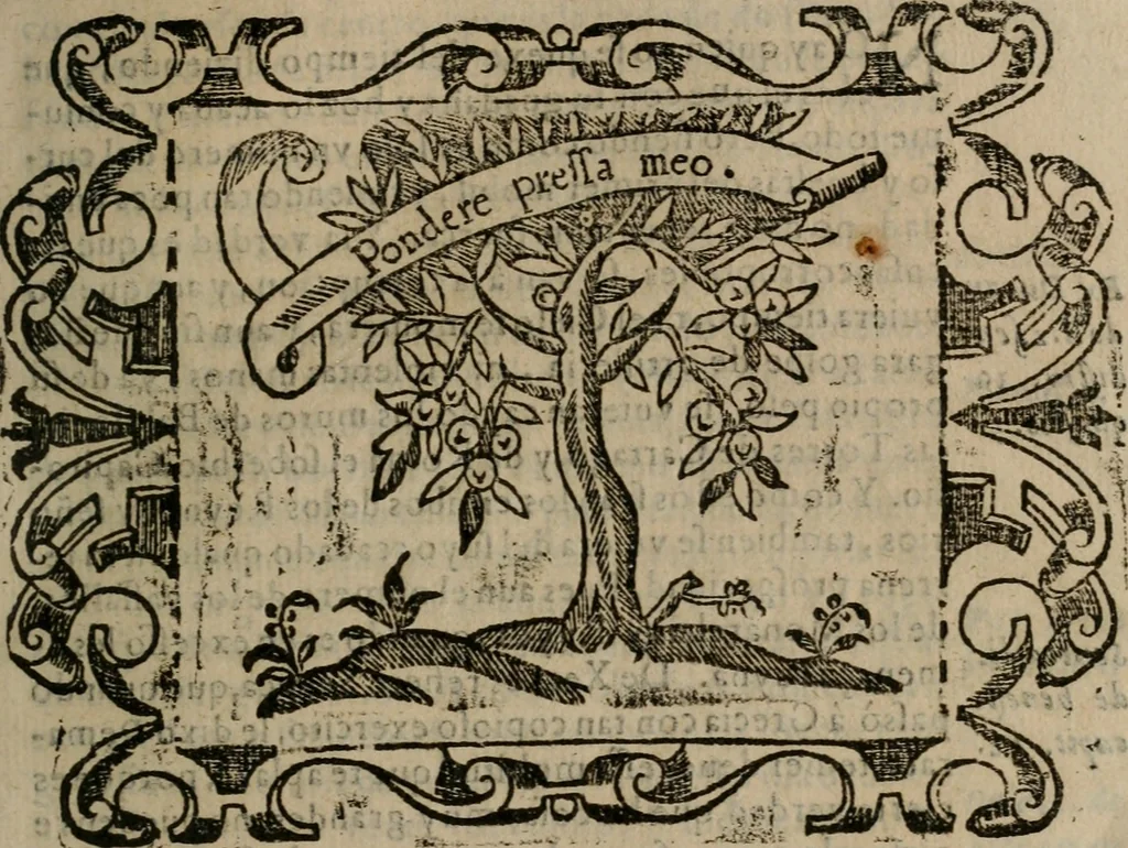 An illustration from Empresas espirituales y morales ..., 1613, leaf 360
