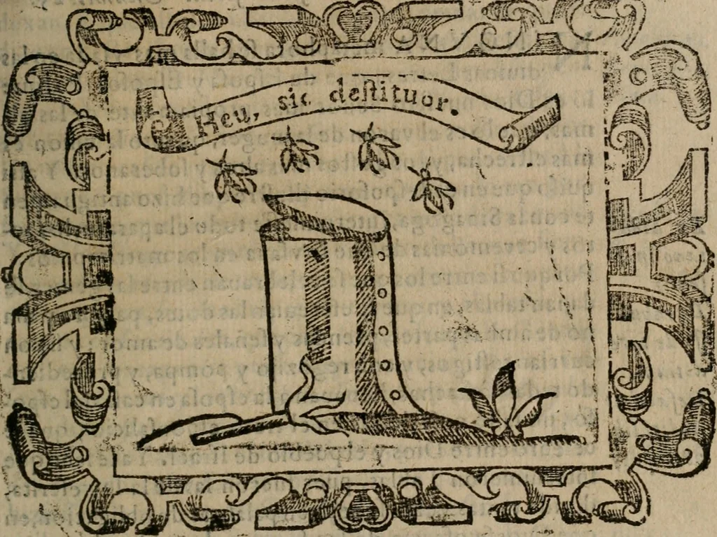 An illustration from Empresas espirituales y morales ..., 1613, leaf 368