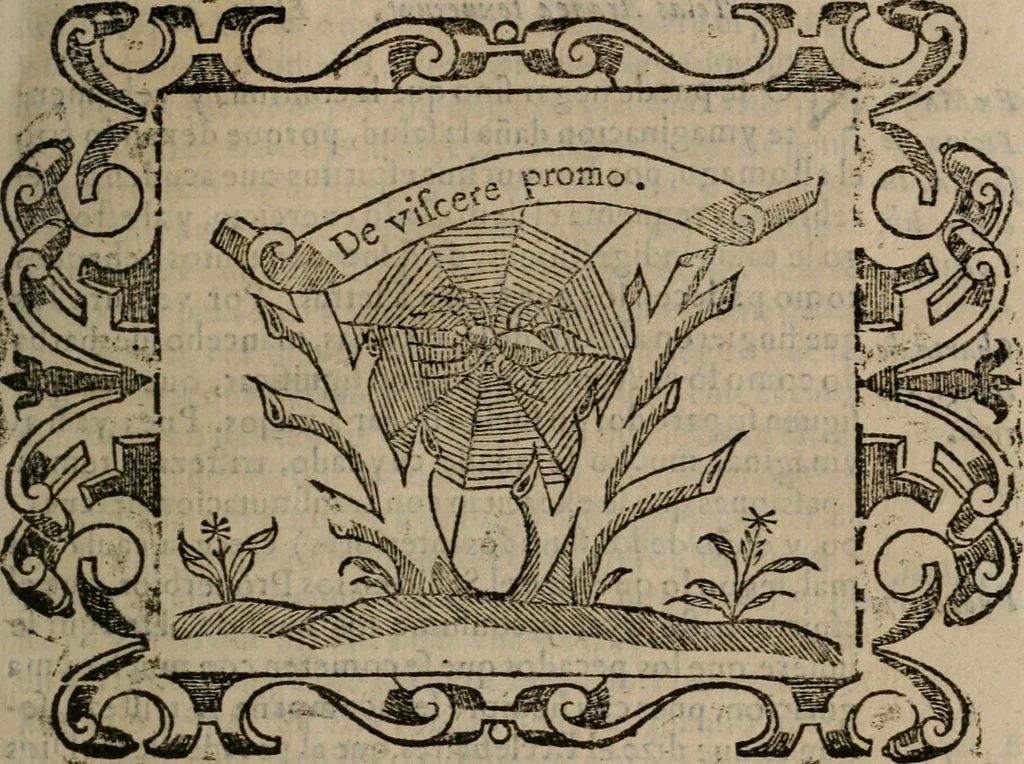 An illustration from Empresas espirituales y morales ..., 1613, leaf 380