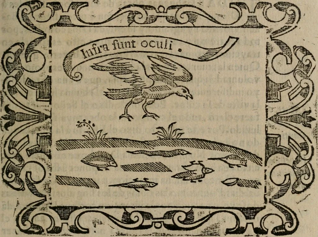 An illustration from Empresas espirituales y morales ..., 1613, leaf 384