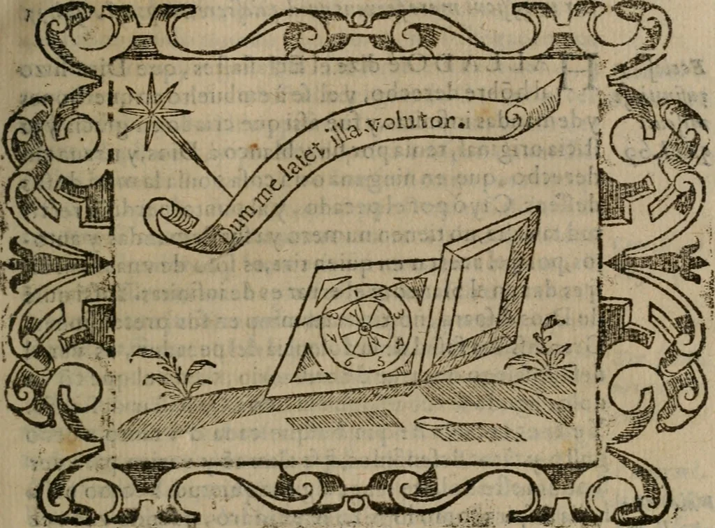 An illustration from Empresas espirituales y morales ..., 1613, leaf 396