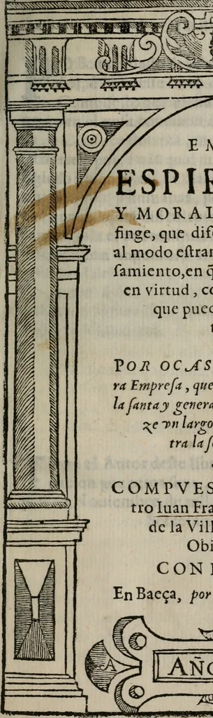 An illustration from Empresas espirituales y morales ..., 1613, leaf 4