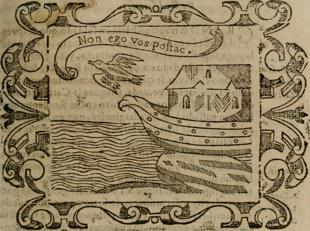 An illustration from Empresas espirituales y morales ..., 1613, leaf 400